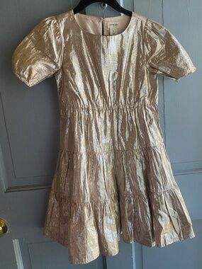 Crewcuts Gołd Dress - 5